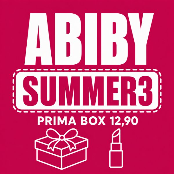 Codici sconto Abiby: SUMMER3 e prima box a 12,90 euro