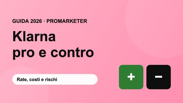 klarna pro e contro