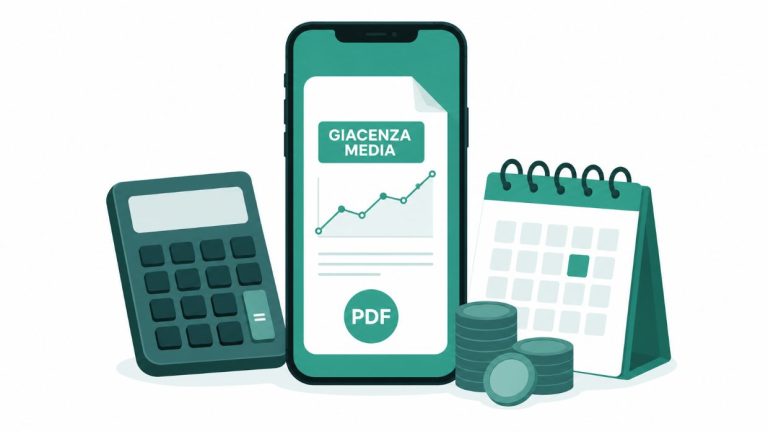n26 giacenza media isee attestazione