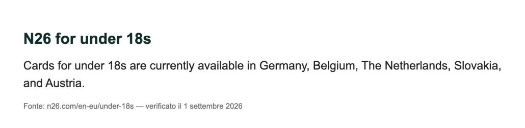 n26 minorenni pagina ufficiale n26 minorenni pagina ufficiale