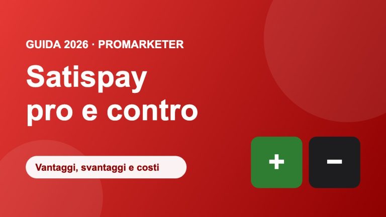 satispay pro e contro