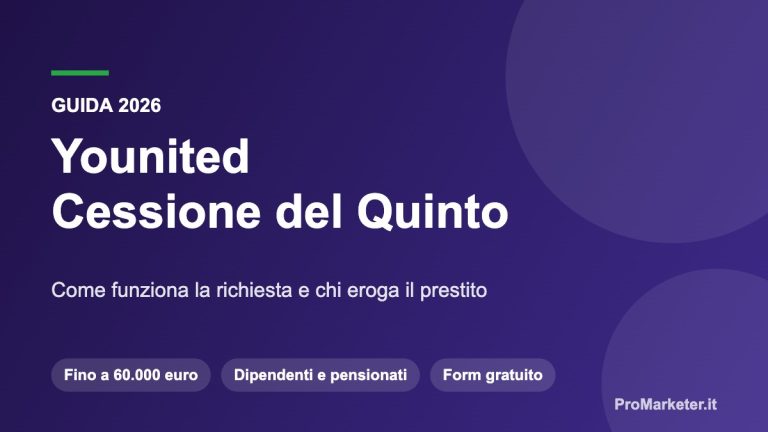 Younited cessione del quinto come funziona la richiesta