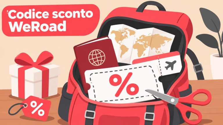 Codice sconto WeRoad