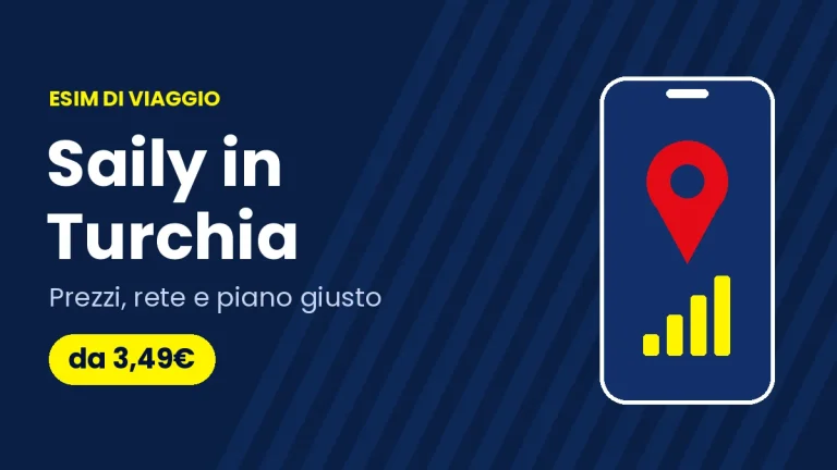 Saily Turchia eSIM prezzi e piani