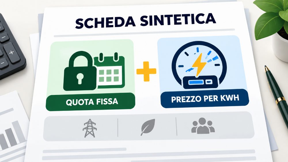 scheda sintetica quota fissa prezzo kwh scheda sintetica quota fissa prezzo kwh